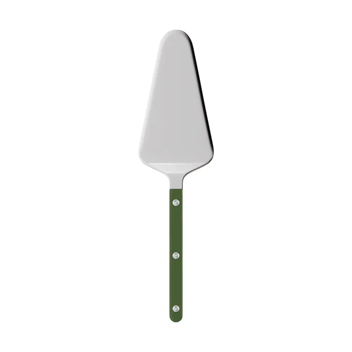 Bistrot solid cake server 25 cm - Green - SABRE Paris