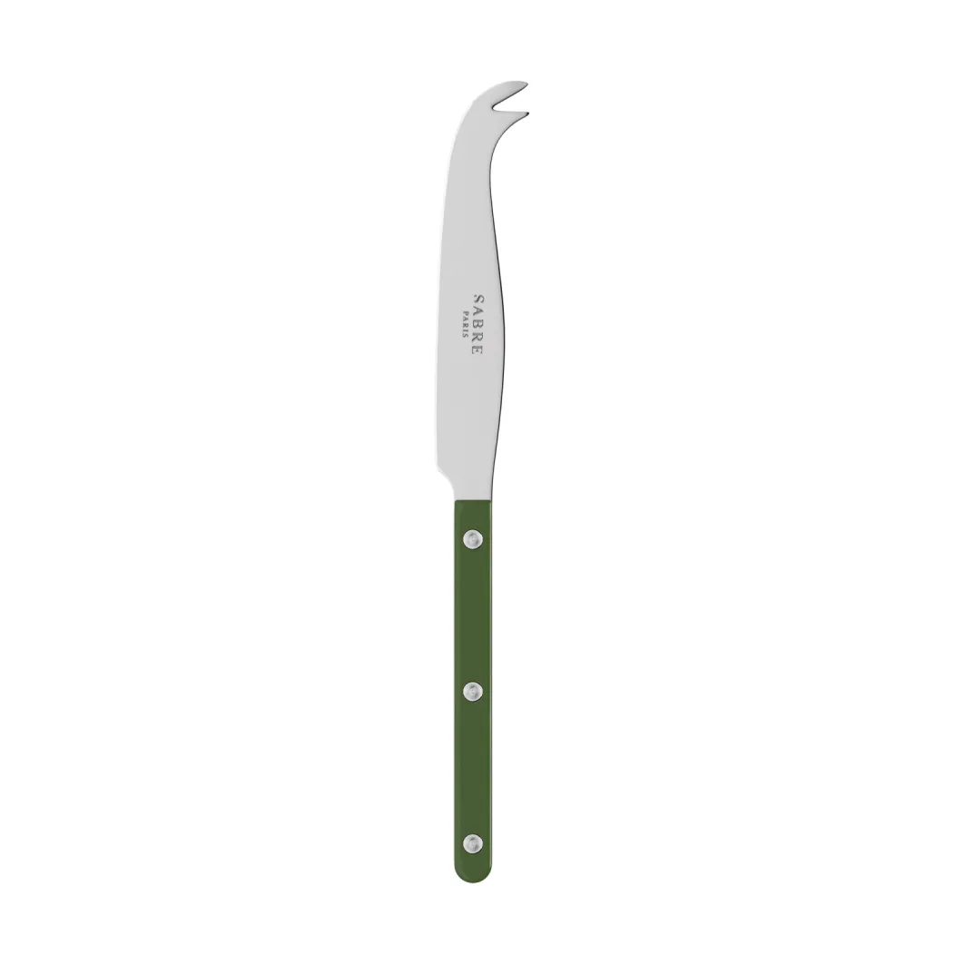 Bistrot solid cheese knife 24 cm, Green SABRE Paris