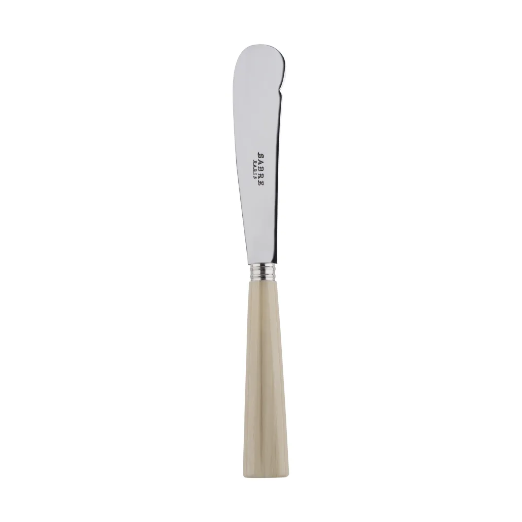 Nature butter knife 16 cm, Faux horn SABRE Paris