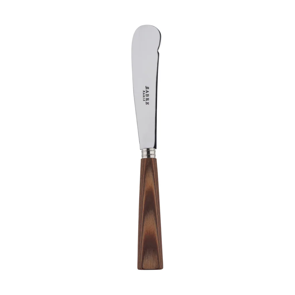 Nature butter knife 16 cm, Light wood laminated SABRE Paris