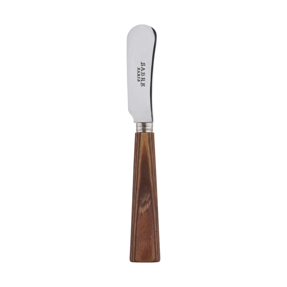 Nature butter spreader 14 cm, Light wood laminated SABRE Paris