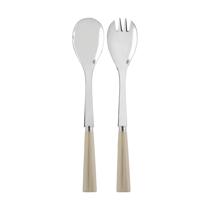 Nature salad servers 2 pieces - Faux horn - SABRE Paris