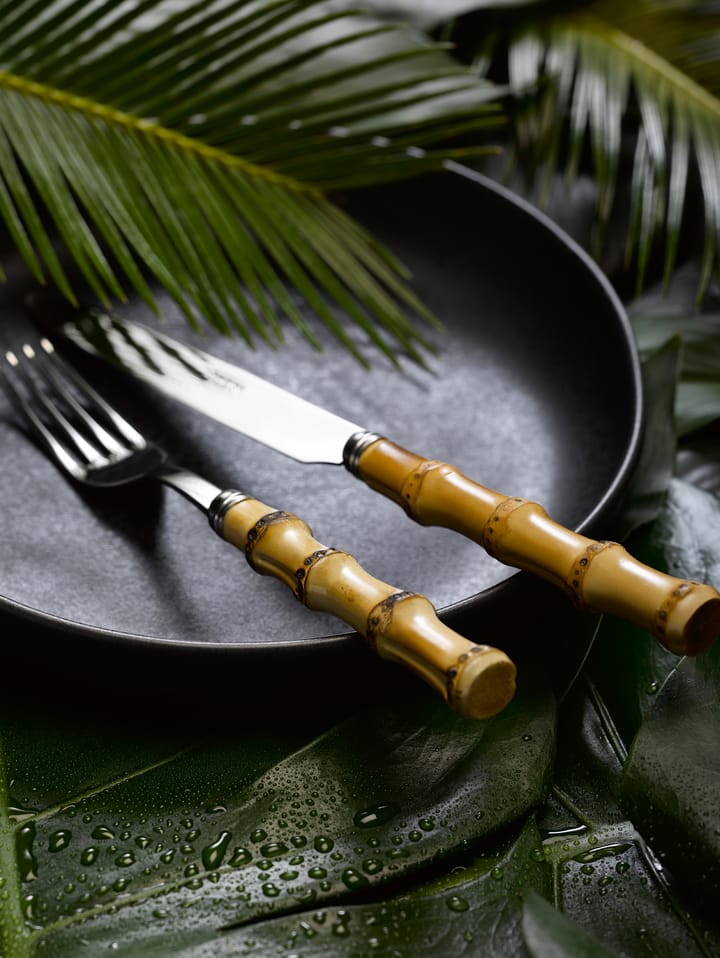 Panda fork, Stainless steel-bamboo SABRE Paris