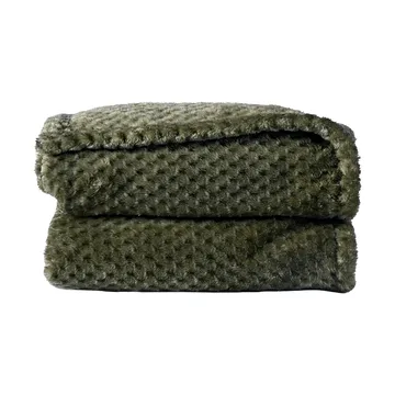 Anni fleece blanket 130x170 cm - Green - Sagaform