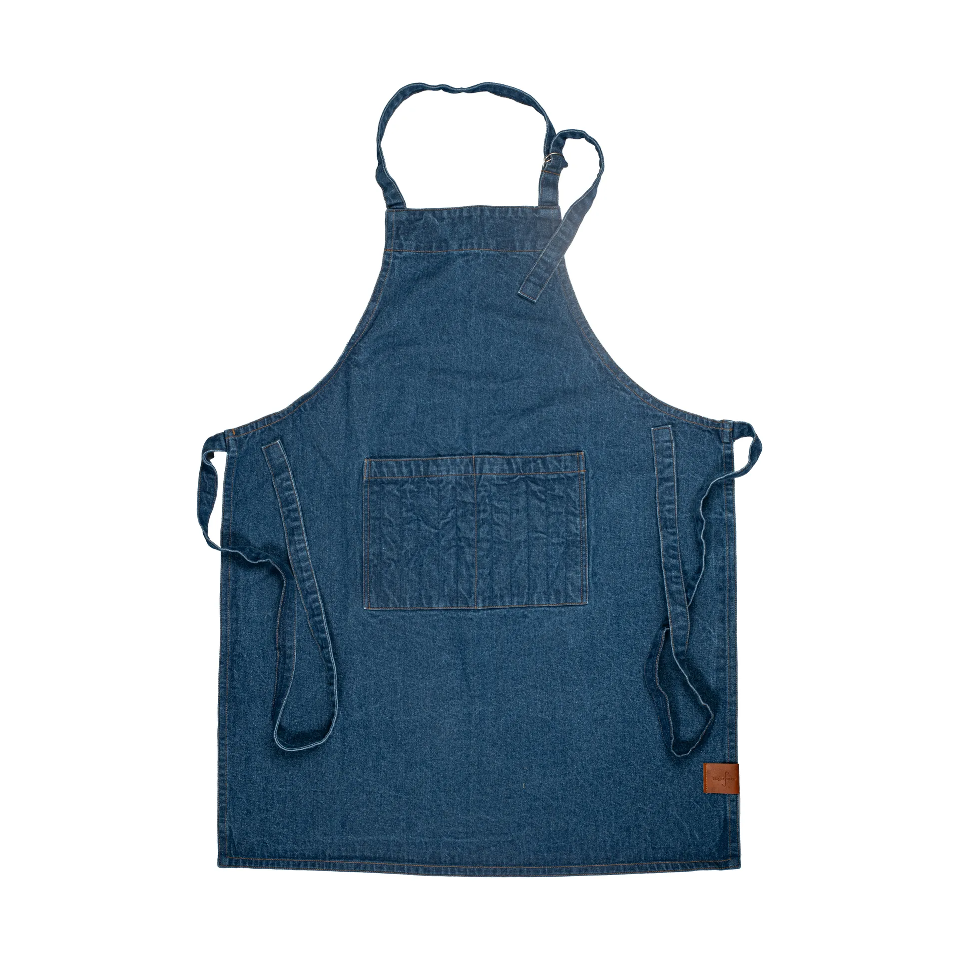 Aron denim apron 70x90 cm, Blue Sagaform