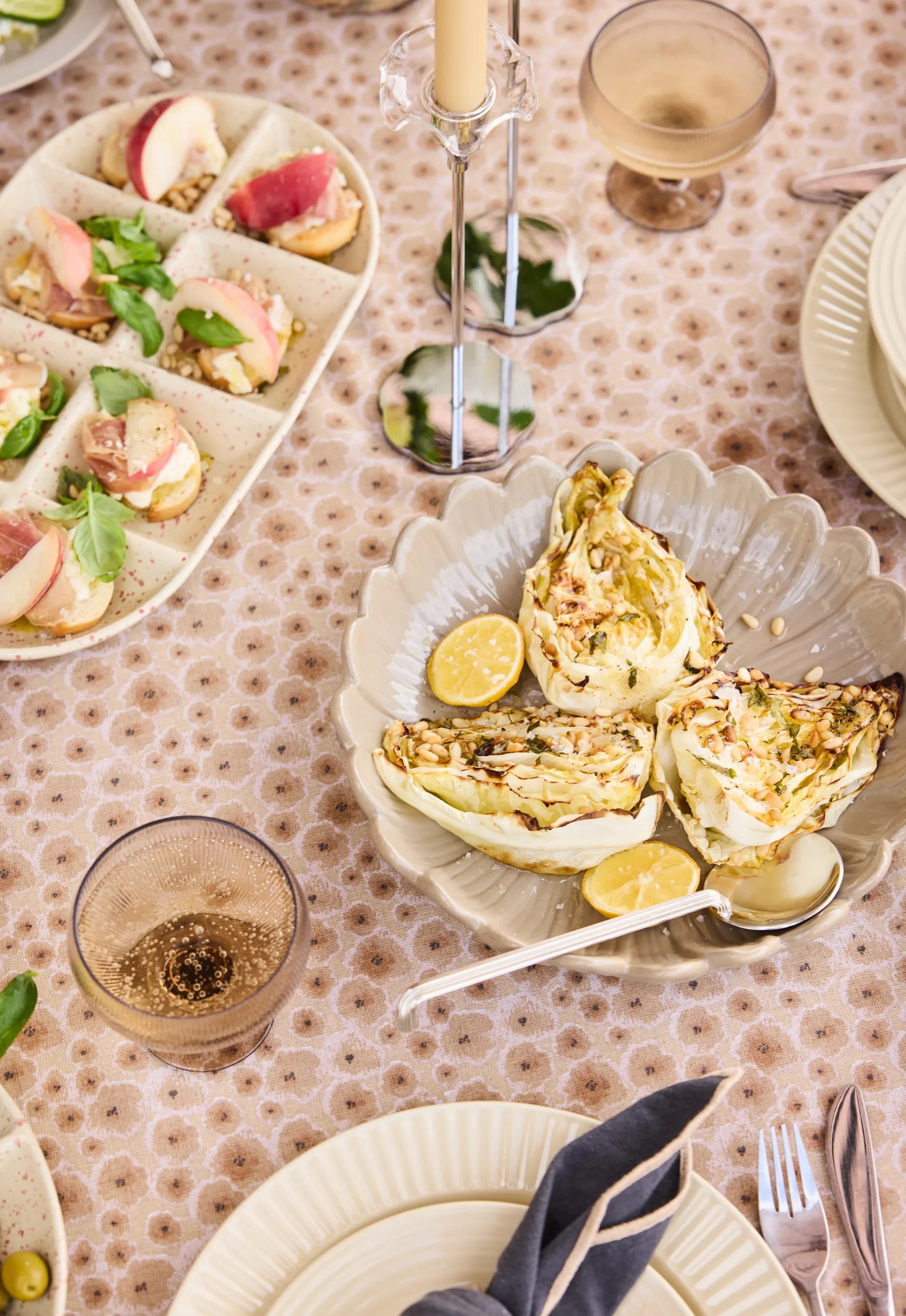 Billi champagne coupe 30 cl set of 4, Brown Sagaform