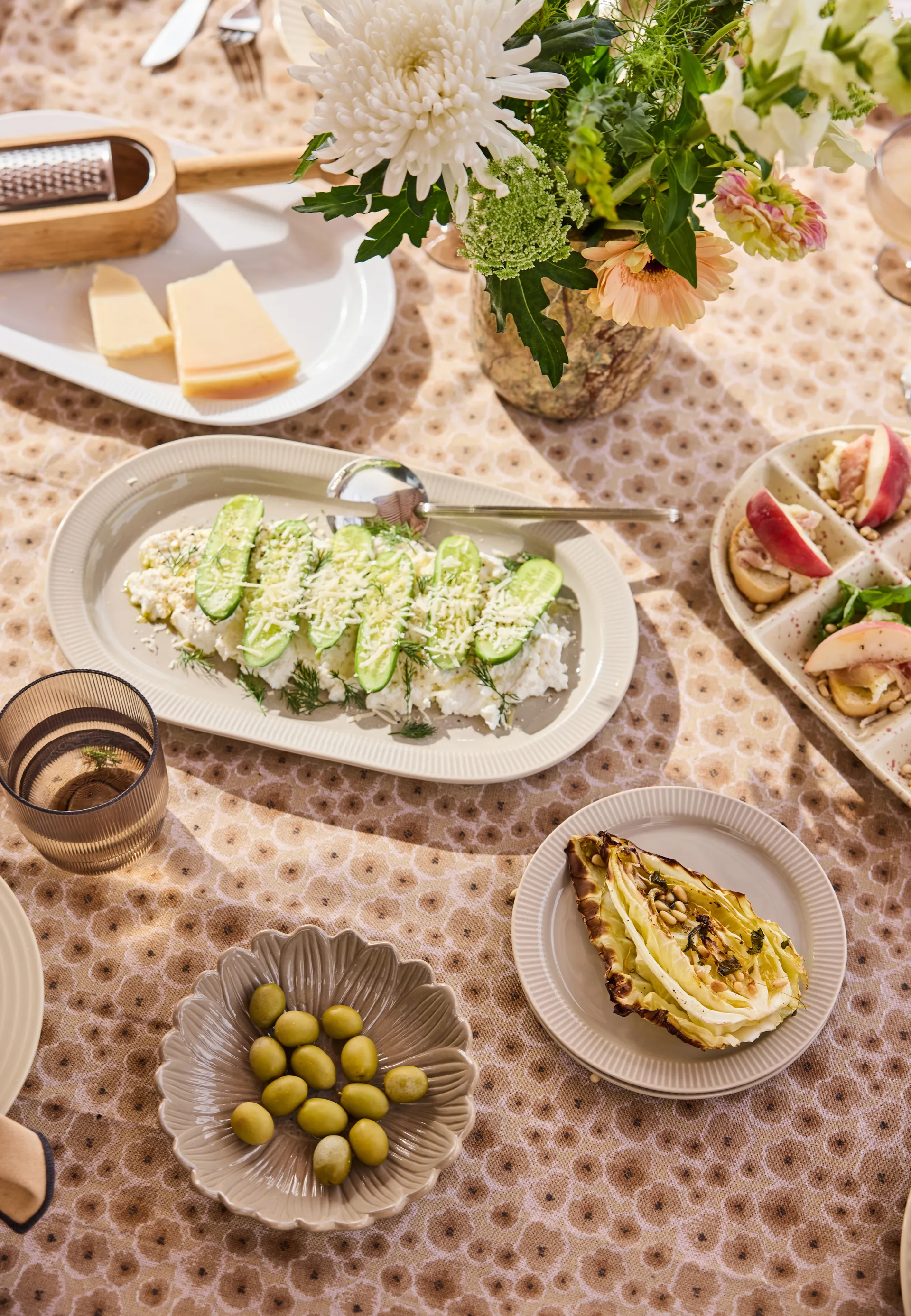 Billi water glass 40 cl 4-pack, Brown Sagaform