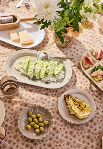 Billi water glass 40 cl 4-pack - Brown - Sagaform