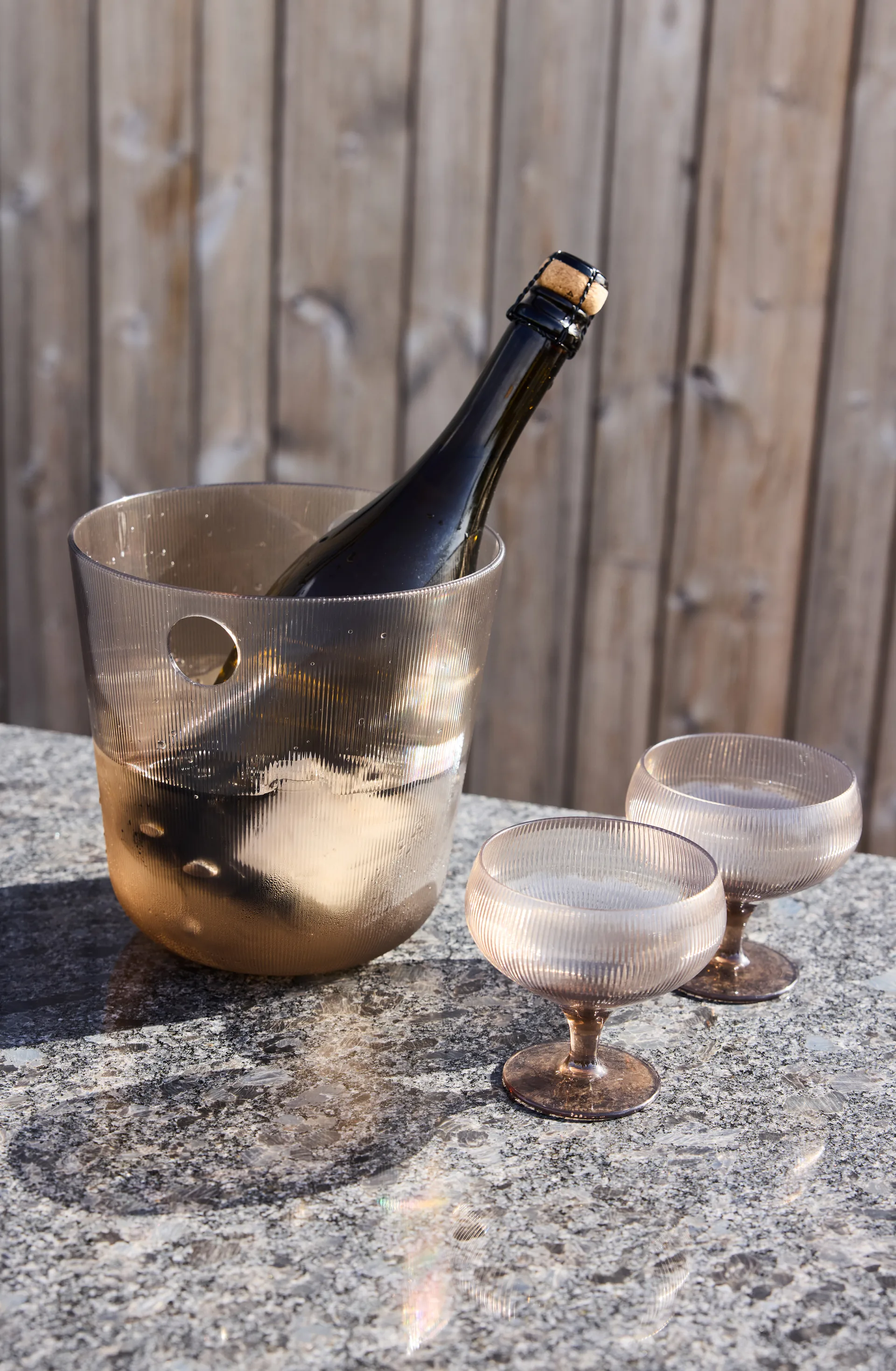 Billi wine cooler Ø18 cm, Brown Sagaform