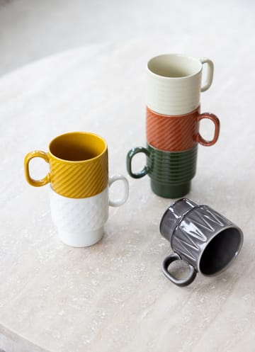Coffee & More coffee mug 2-pack - Beige - Sagaform