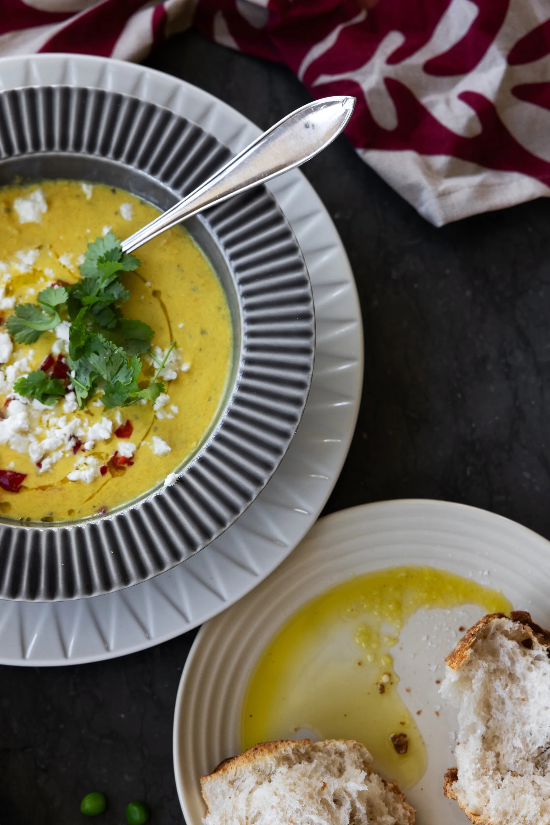 Coffee & More deep plate Ø22 cm, Grey Sagaform