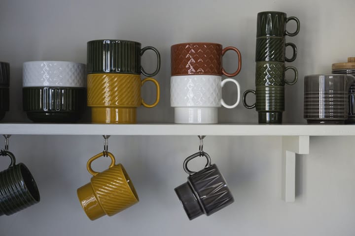 Coffee & More espresso cup 4-pack, Green Sagaform