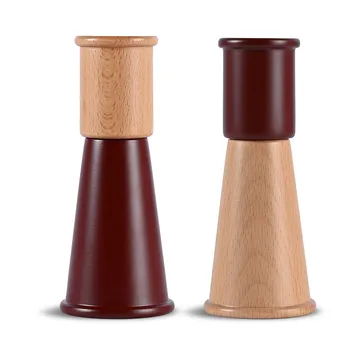 Cucumber salt and pepper grinder small 2 pieces - Red-brown - Sagaform