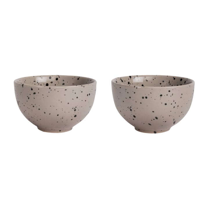 Ditte bowl 2-pack, grey-black Sagaform