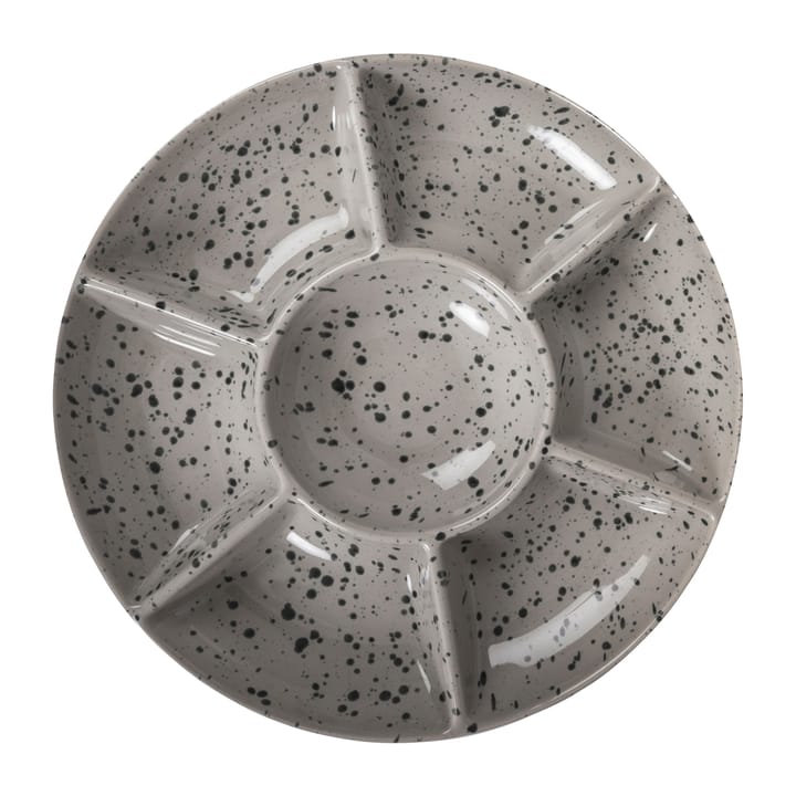 Ditte serving plate, grey-black Sagaform