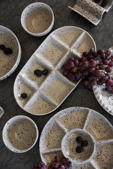 Ditte serving platter large 20x36 cm - Gray-black - Sagaform