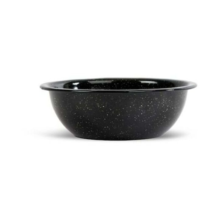 Doris enamel bowl Ø16 cm, Black Sagaform