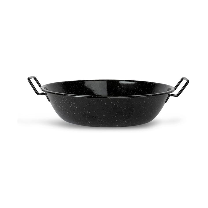 Doris enamelled wok medium Ø31.5 cm, Black Sagaform