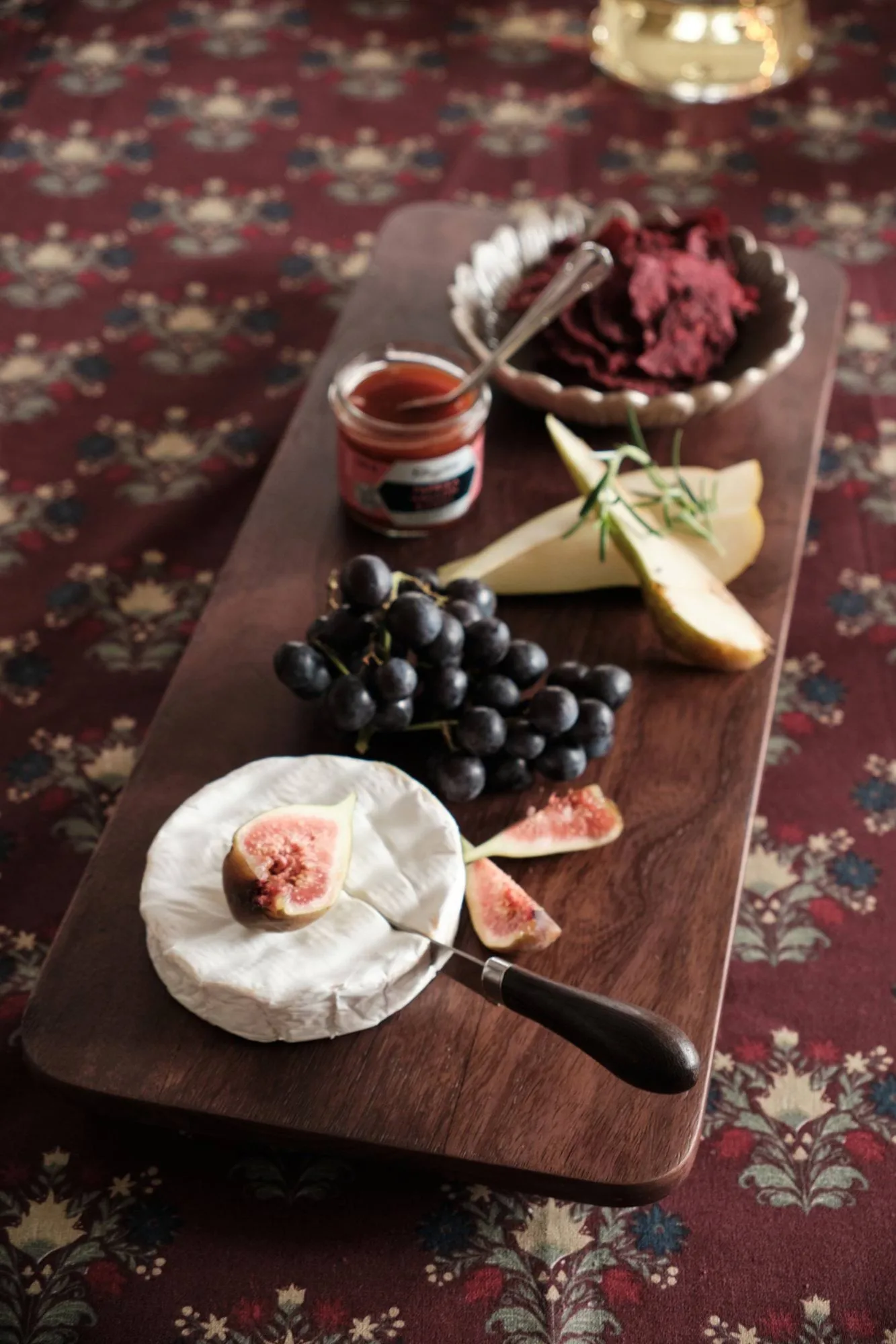Elis serving tray, Brown, 23x55.5 cm Sagaform