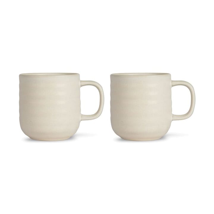 Ellen mug 37 cl 2-pack, Off white Sagaform