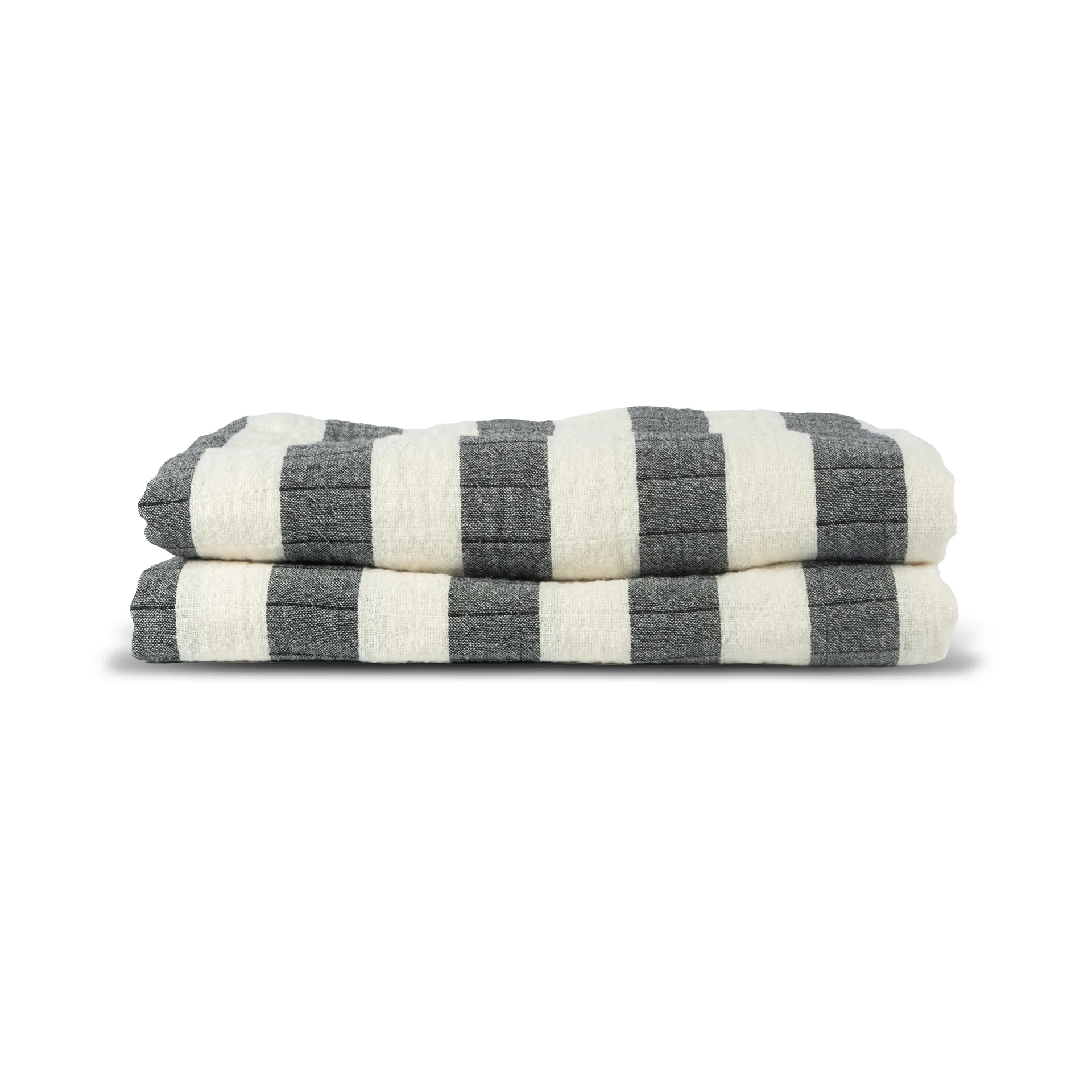 Emilie throw 130x170 cm, Black-white Sagaform
