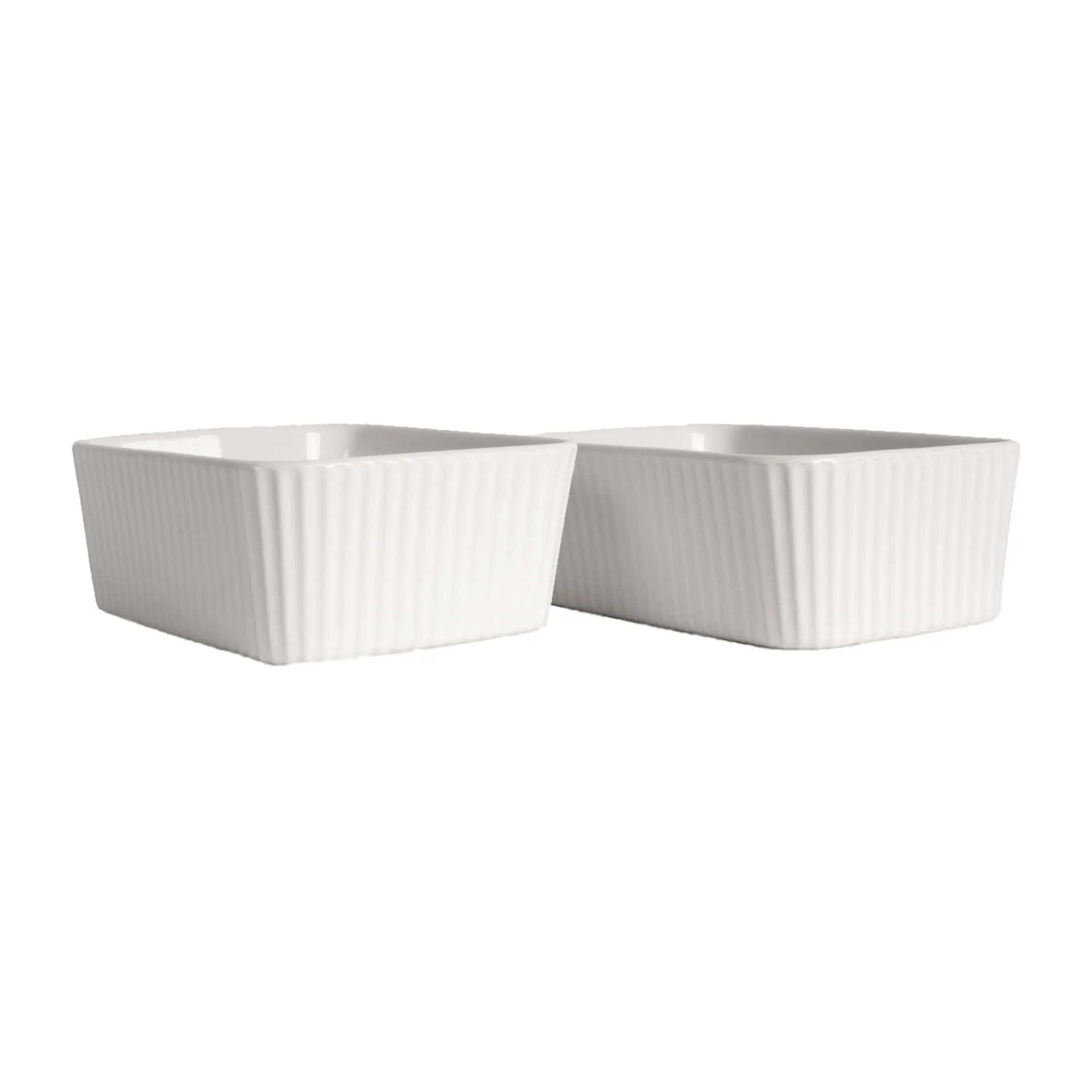 Flora oven dish mini 2-pack, White Sagaform