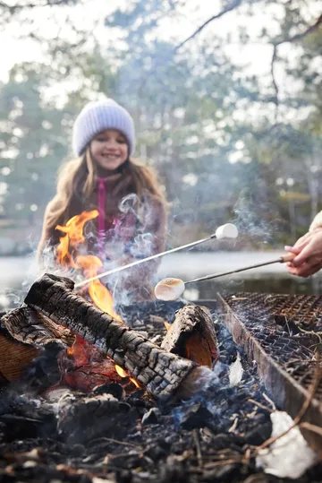 Fredde folding sausage fork - Stainless steel-rubber tree - Sagaform