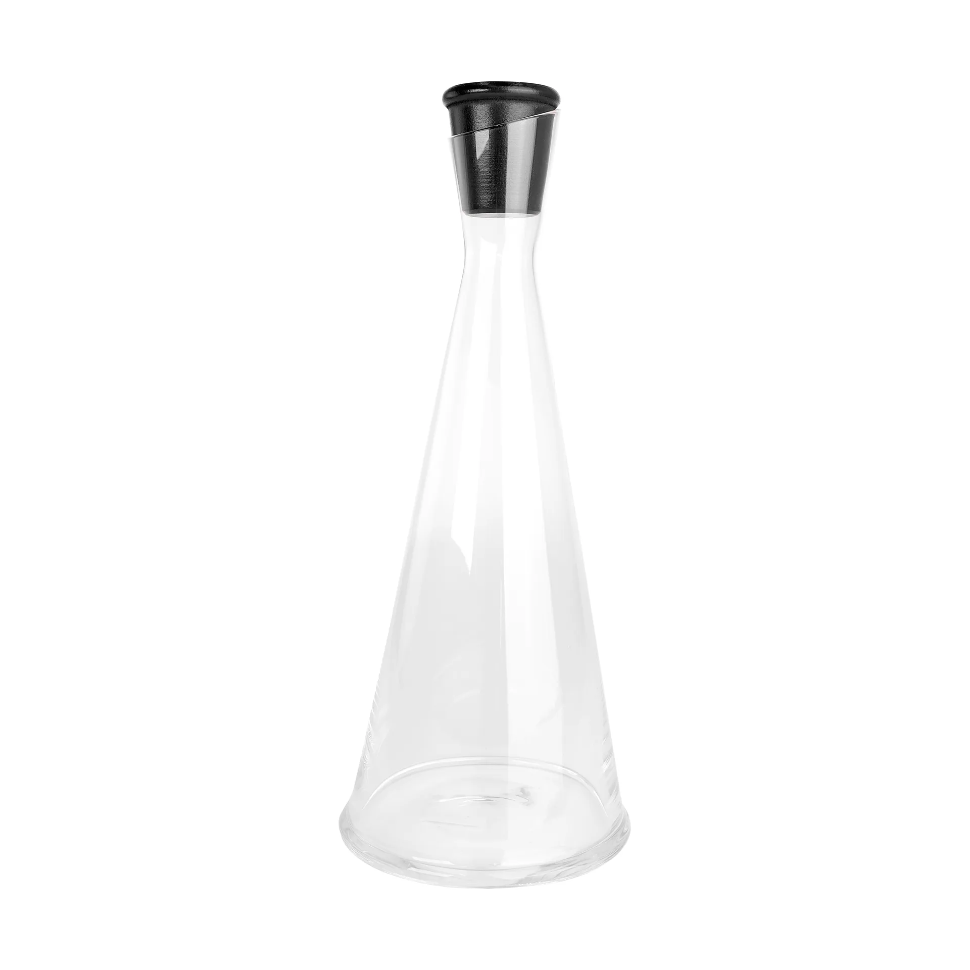 Gurken carafe, Clear-black, 1.2 l Sagaform