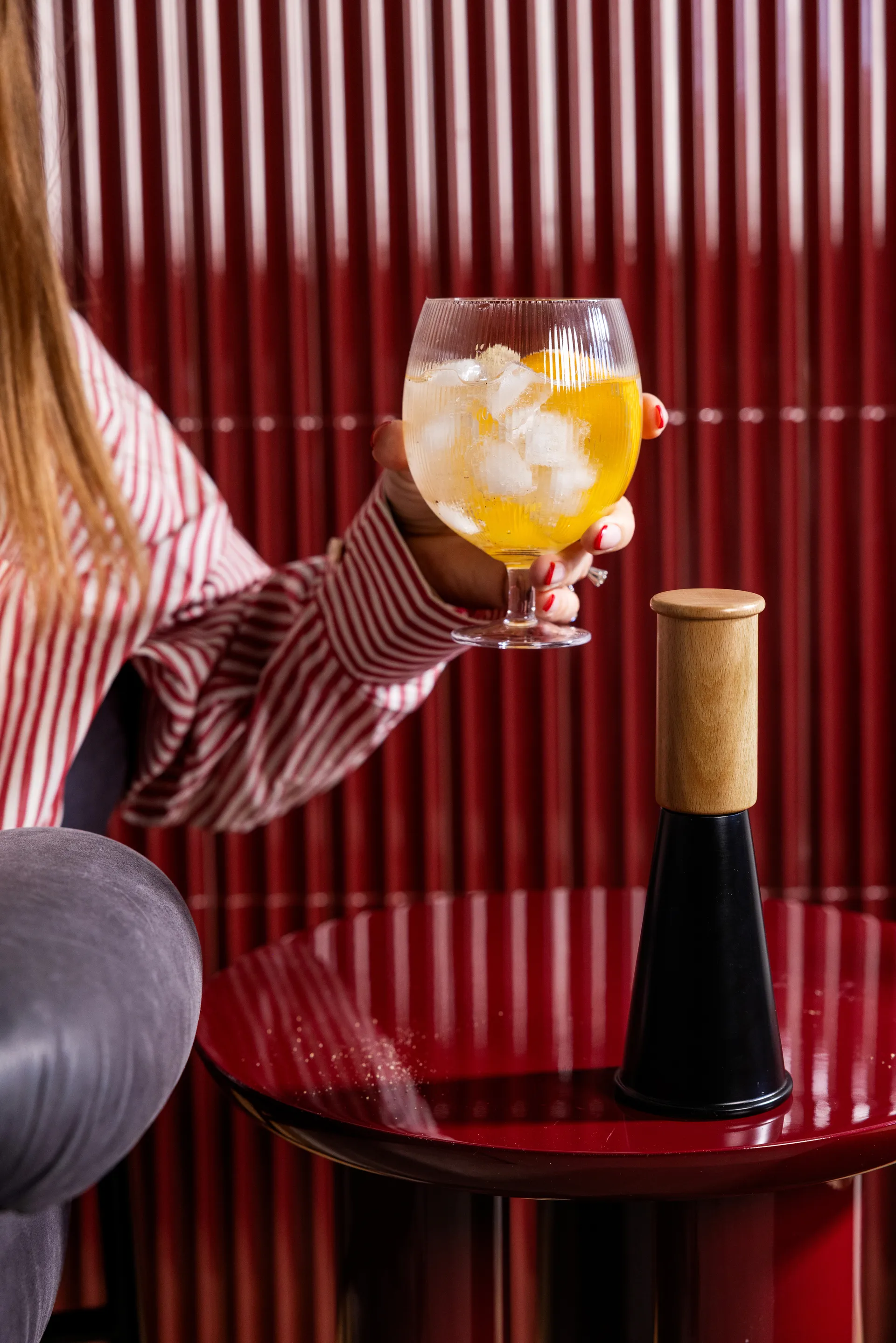 Gurken salt and pepper grinder medium 20.5 cm, Black-brown Sagaform