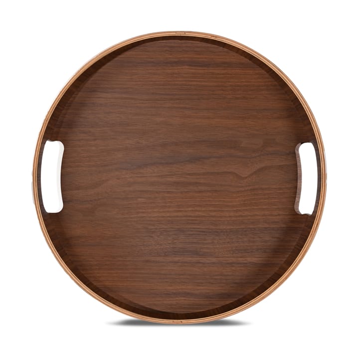 Hanna round tray Ø35 cm - Dark brown - Sagaform