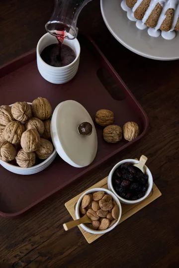 Hanna tray - Wine red - Sagaform