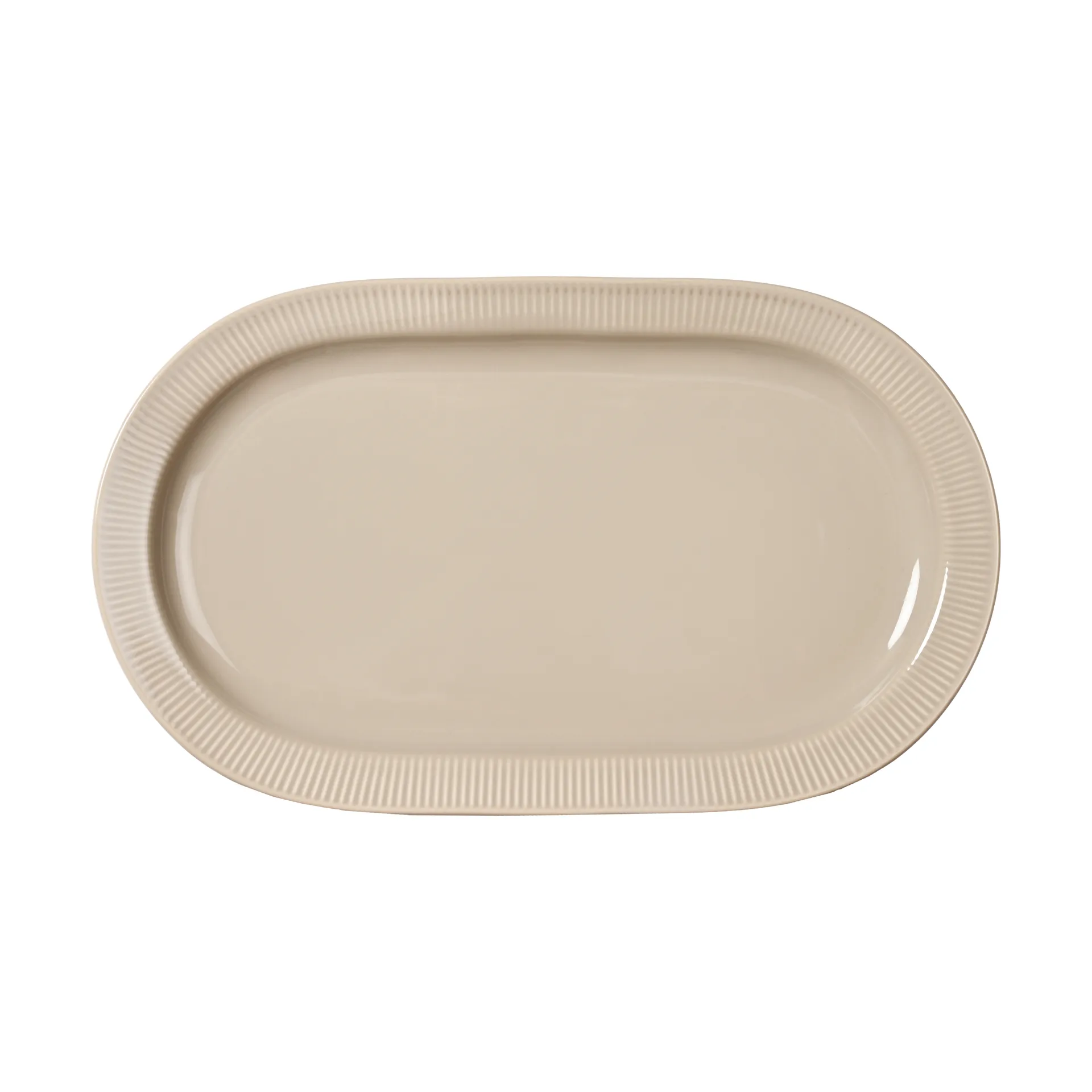 Inka serving platter, Beige-warm grey Sagaform