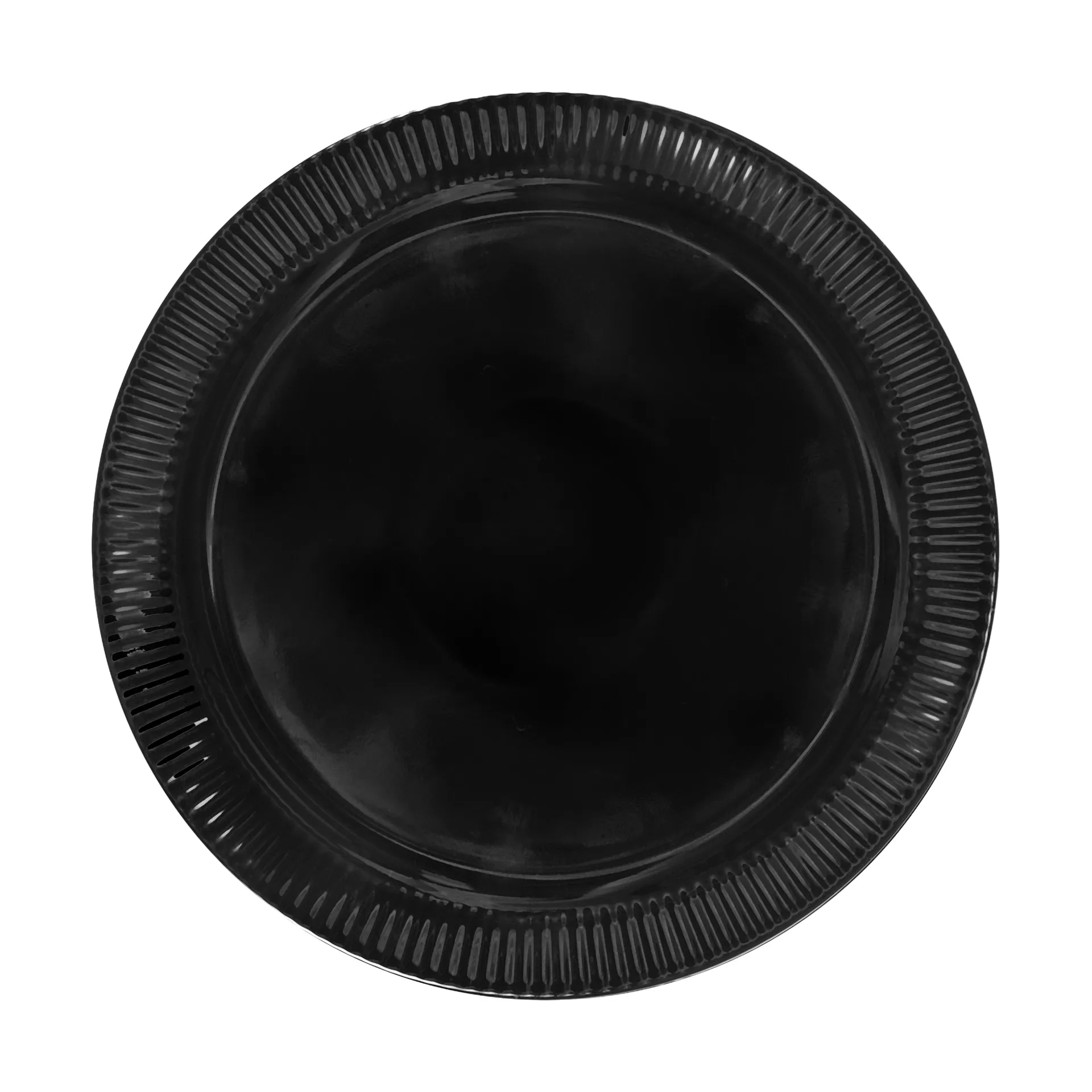 Inka side plate, Black, Ø17 cm Sagaform