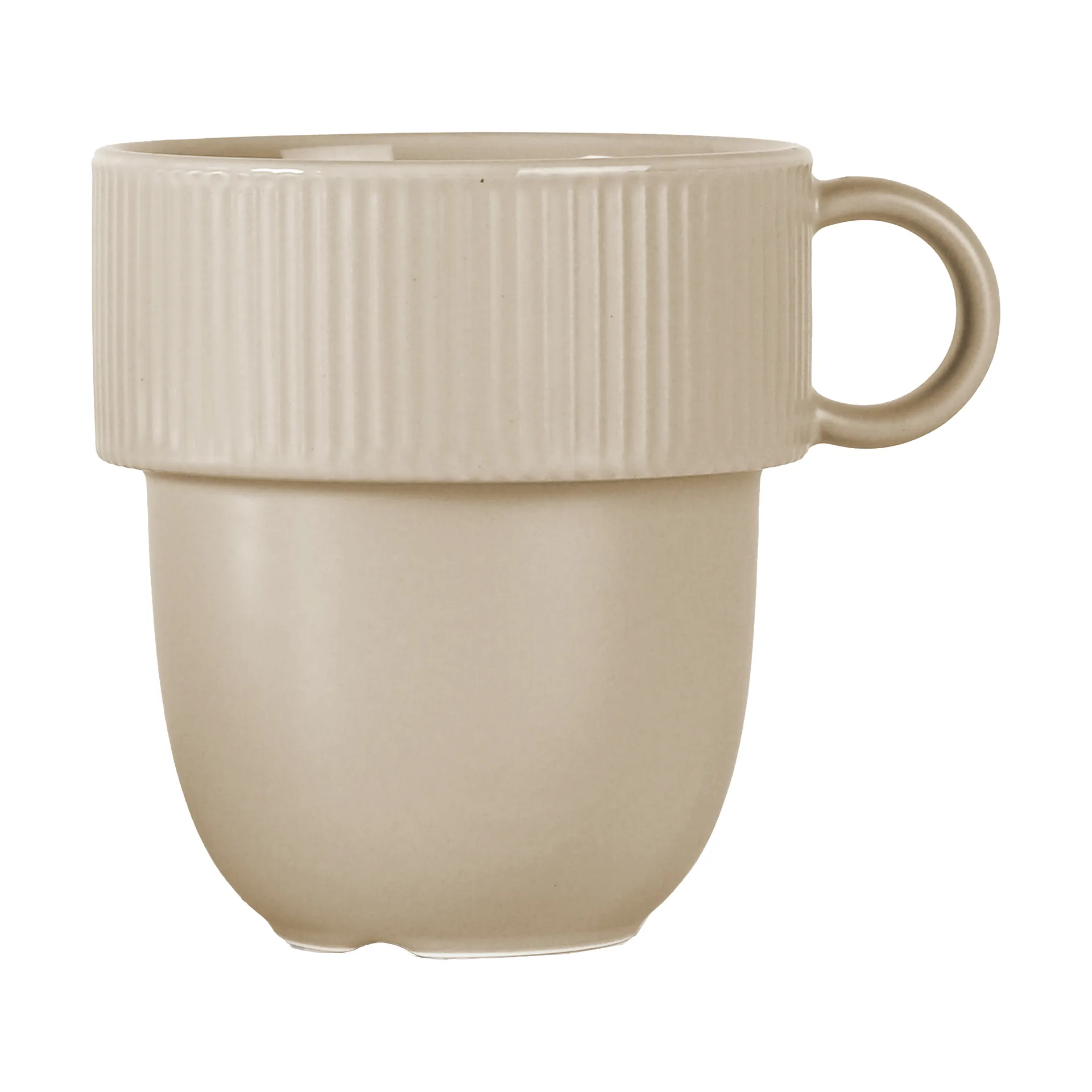 Inka tea mug 37.5 cl, Beige-warm grey Sagaform