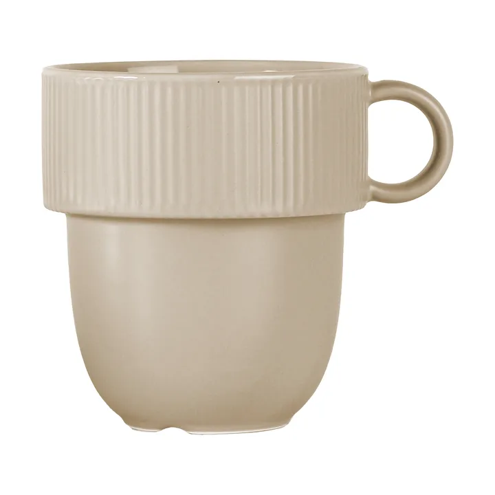 Inka tea mug 37.5 cl - Beige-warm grey - Sagaform