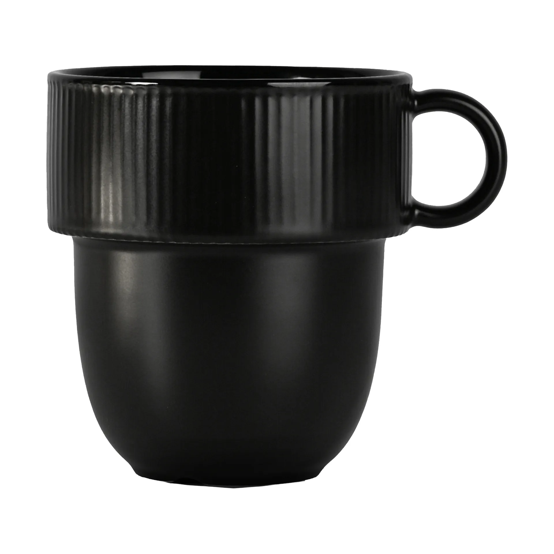 Inka tea mug 37.5 cl, Black Sagaform