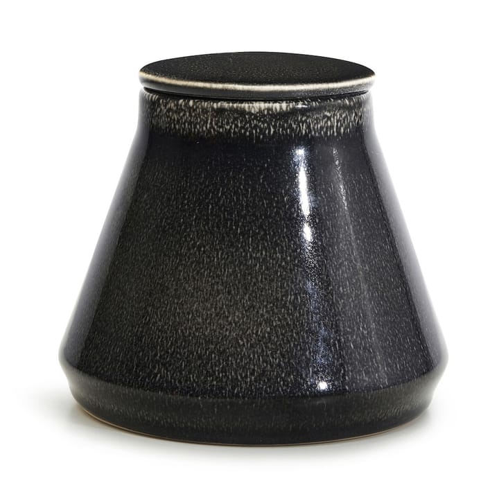 Natural storage jar large, Black Sagaform