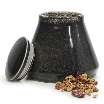 Natural storage jar large - Black - Sagaform