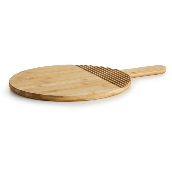 Nature round cutting board bamboo with handle - Ø30 cm - Sagaform