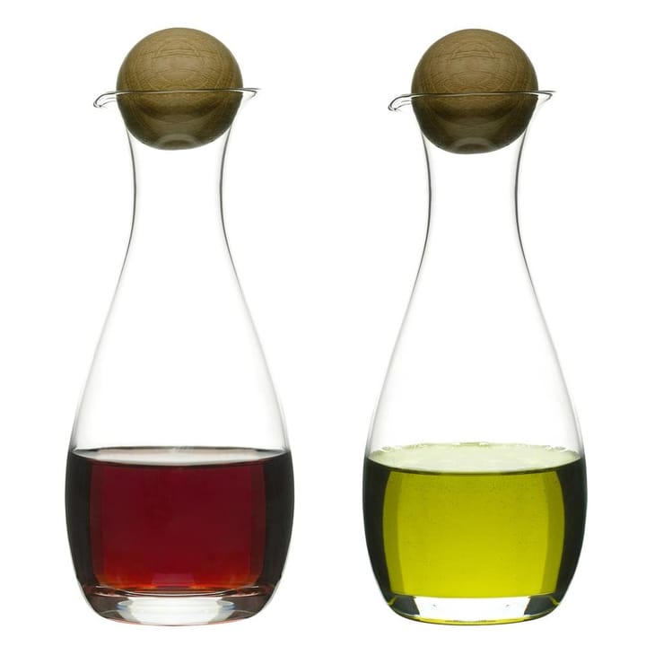 Oak oil & vinegar bottles 2-pack, 2-pack Sagaform