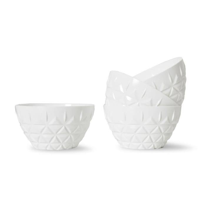 Picknick bowl 4-pack - White - Sagaform