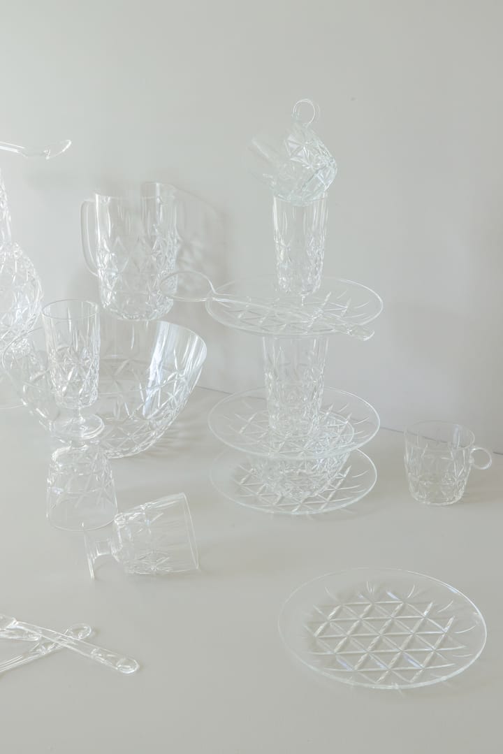 Picknick coffee cup 4-pack, Clear Sagaform