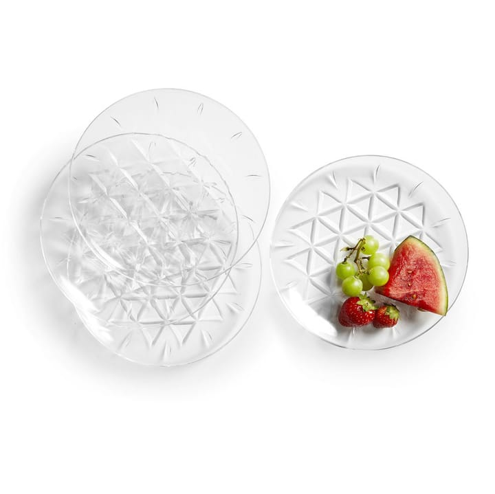 Picknick plate 4-pack - 20 cm - Sagaform