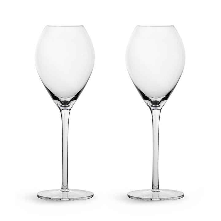 Saga champagne glass 2-pack - Clear - Sagaform