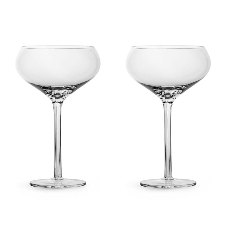 Saga cocktail glass 2-pack, Clear Sagaform