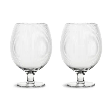 Sagaform Blanka beer glass 50 cl 2-pack - Clear - Sagaform