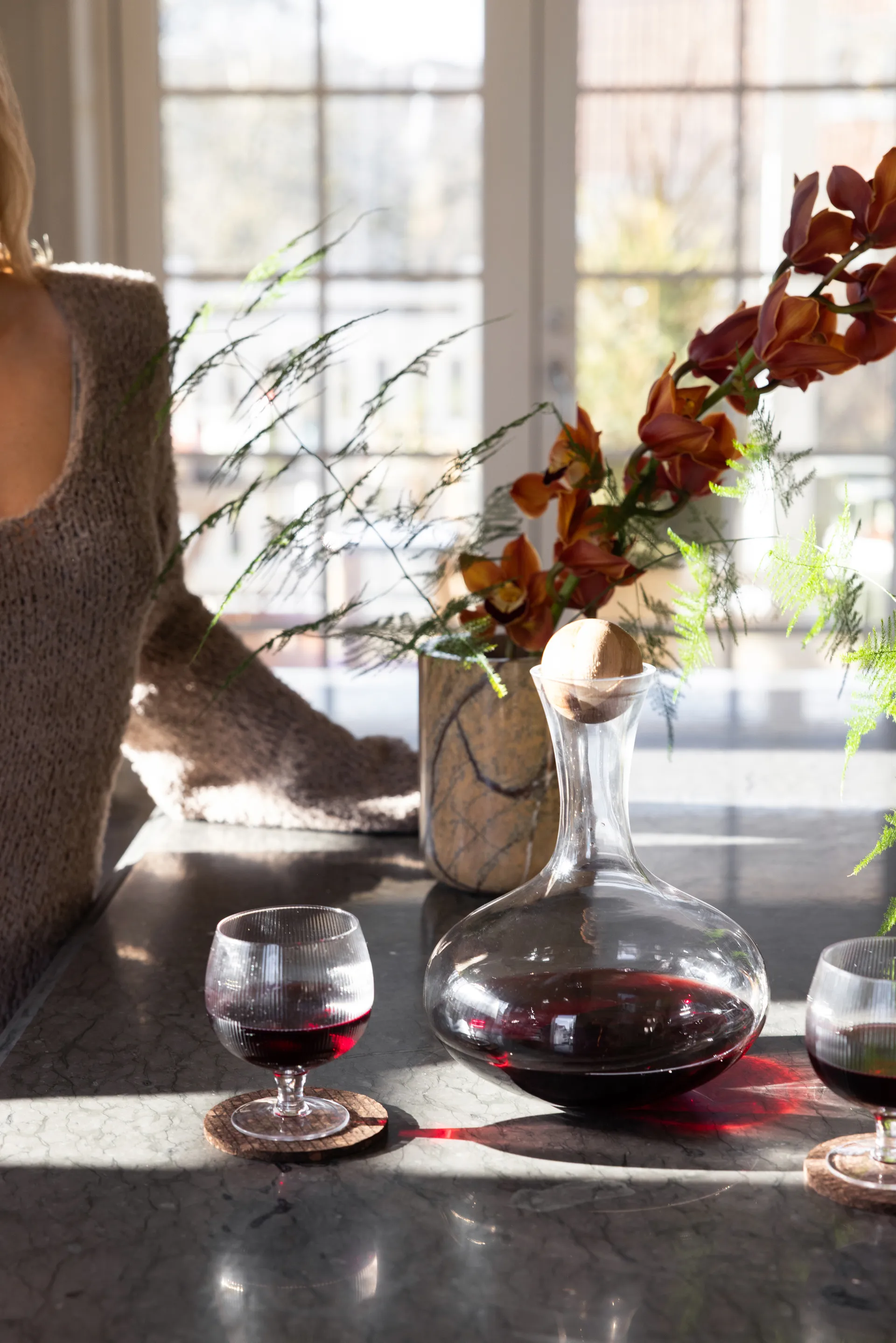 Sagaform Blanka wine glasses 35 cl 2-pack, Clear Sagaform