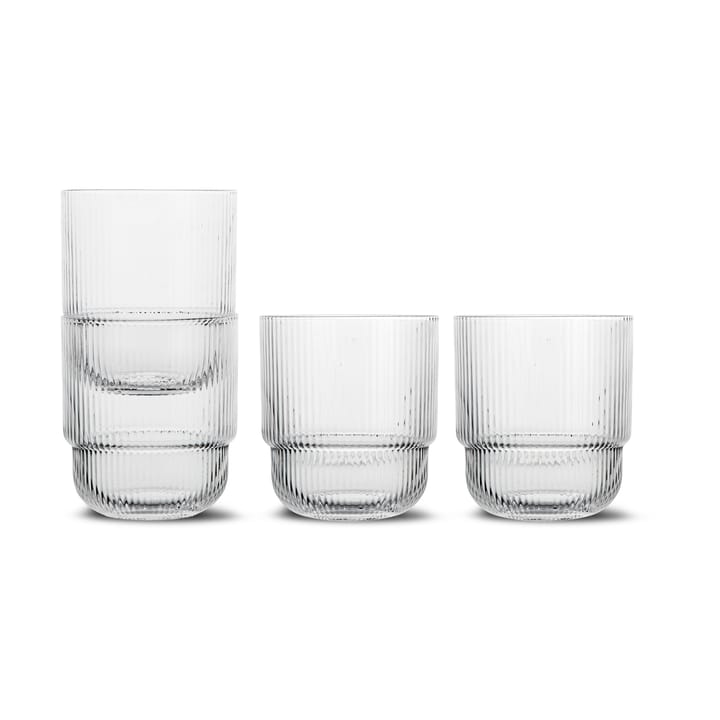 Sagaform clear water glasses 4-pack - Clear - Sagaform