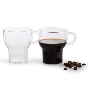 Sagaform glassmug 25 cl 2-pack - clear - Sagaform