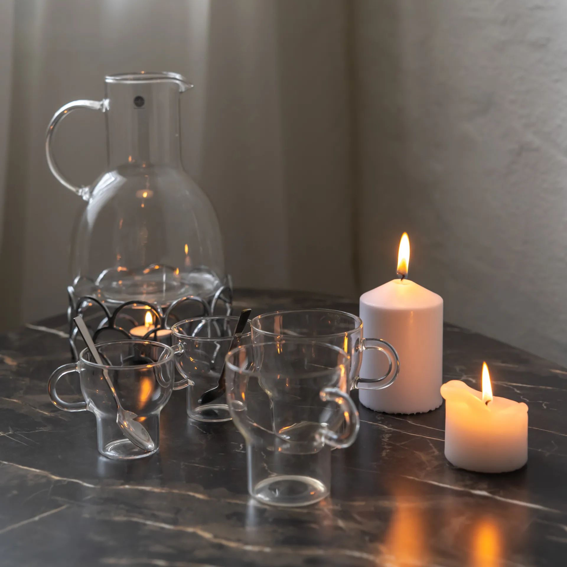 Sagaform glassmug 25 cl 2-pack, clear Sagaform